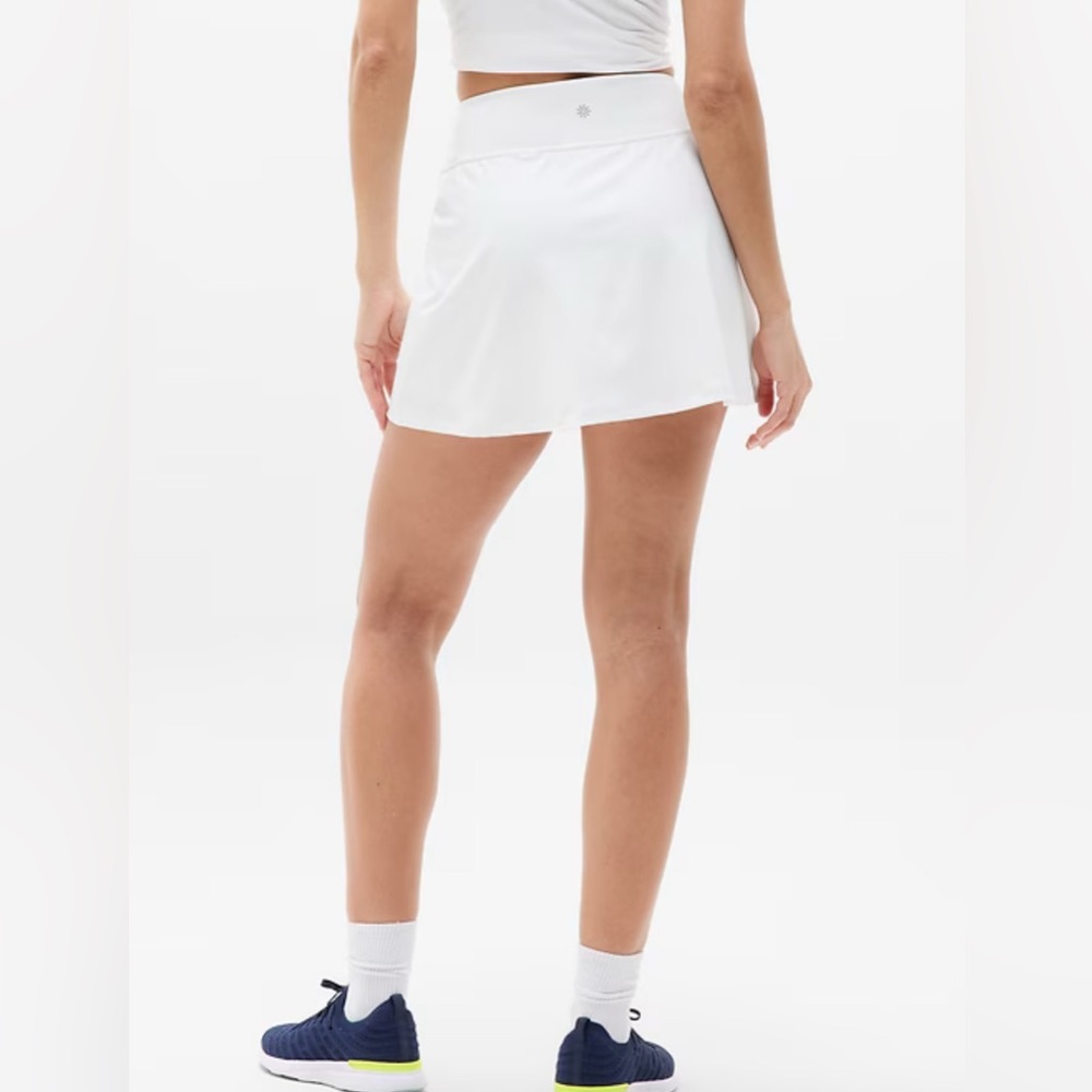 Athleta‎ White Lightweight Athletic Tennis Golf 3 Pocket Skort Women's Small EUC